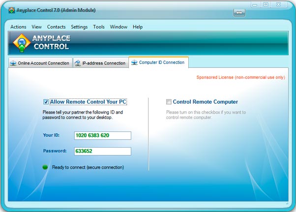 Anyplace Control 7.1 Serial Key